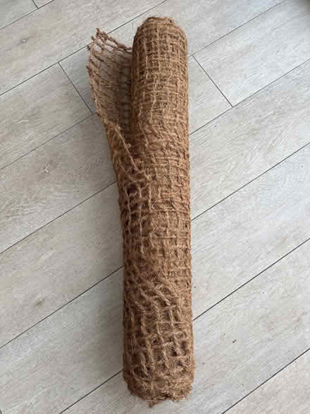 Photo of free 700gsm coir netting. Approx 9-10m (Barnes SW13) #1