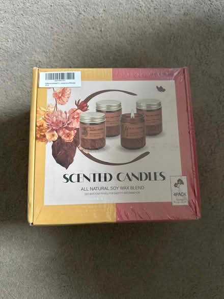 Photo of free Scented candles brand new (Twickenham Centre) #1