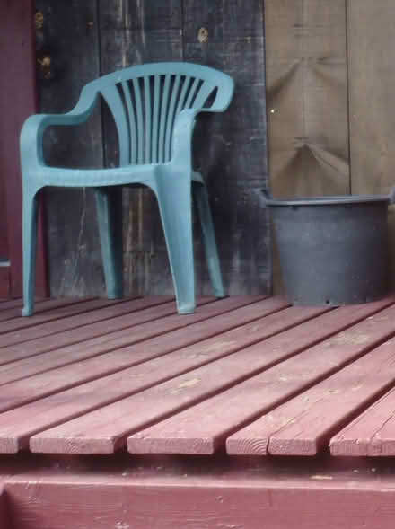 Photo of deck boards, used (south) #1