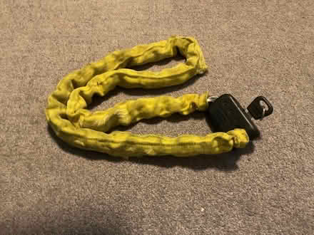 Photo of free Bike lock (Gyle EH12) #1