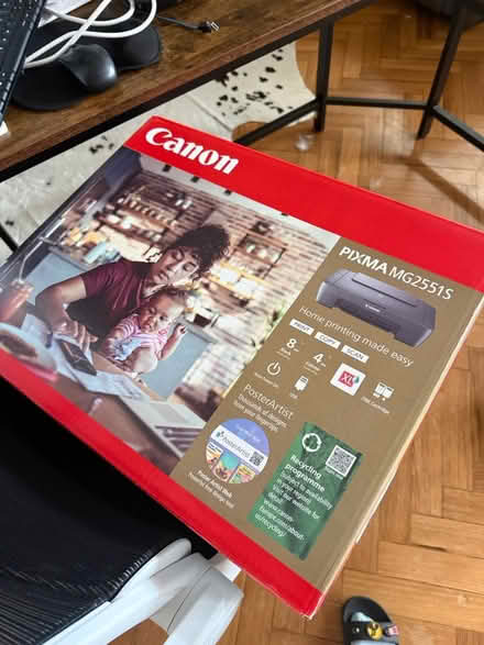 Photo of free Printer pixma canon with box (Enfield N13) #2