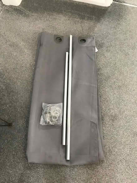 Photo of free Grey Shower Curtain (CT18) #1