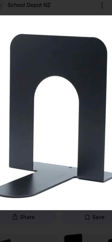 Photo of Metal bookends (Cityview-Nepean) #1