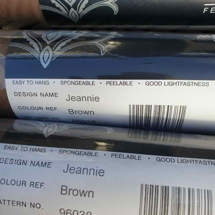 Photo of free 4 rolls of brown & gold wallpaper (Parkstone, Poole, BH14) #2