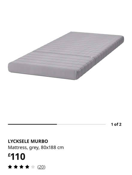 Photo of free LYCKSELE MURBO Mattress (Wood Green N22) #3
