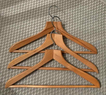 Photo of free Wooden Hangers (Orsett RM16) #1