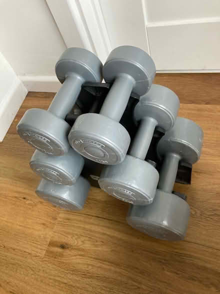 Photo of free Set of 6 hand weights (Lower Earley RG6) #2