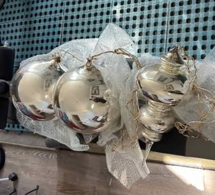 Photo of free Large Glass Ornaments (3 total) (La Habra) #1