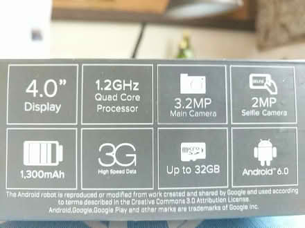 Photo of free BLU 4.0 L3 phone Wi-Fi only (Ann Arbor near Hillside Terr.) #2