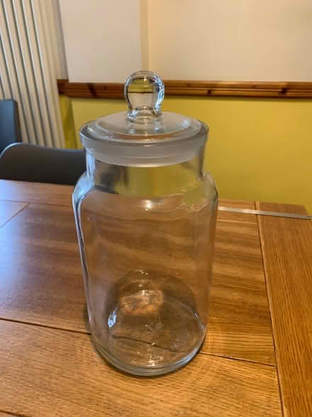 Photo of free Large Glass Storage Jar (Altrincham, WA15) #1