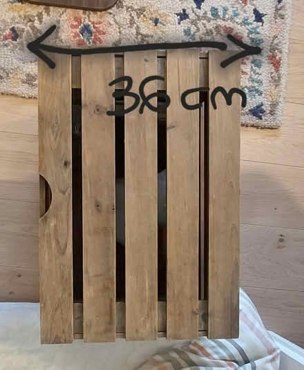 Photo of free Wooden box/ coffee table/ storage (N11 3NT) #1