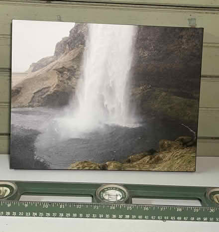 Photo of free Wall art :: Waterfall, Iceland (Nr Fresh Pond & Mt Auburn Cem.) #1