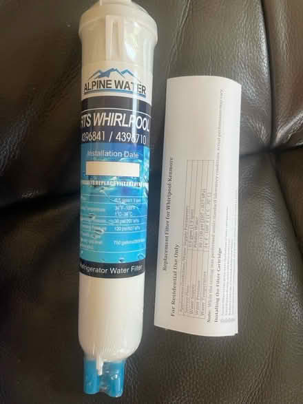 Photo of free whirlpool refrigerator filters (old town lewisville) #2