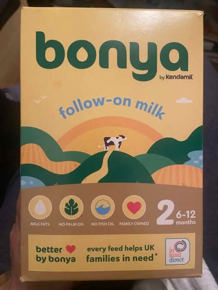 Photo of free Bonya 2 baby follow-on milk (Hackney Wick E9) #1