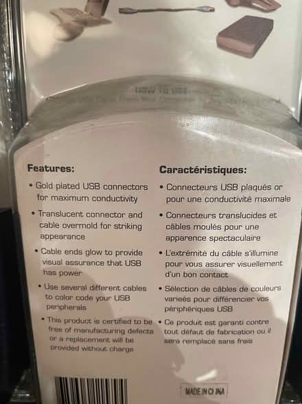 Photo of free USB device cables (Woodside) #2