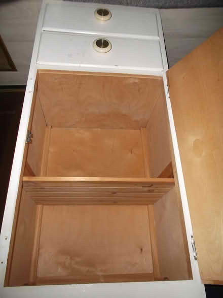 Photo of free White Childs Wardrobe 500mm wide, 400mm deep 1100mm high (AB10) #3
