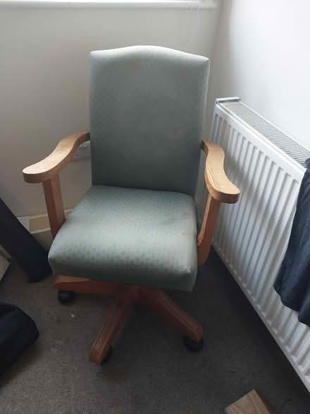 Photo of free Office desk chair (Slindon common BN18) #2