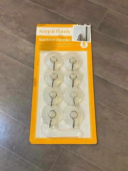 Photo of free Suction hooks 8 pack (Jennett's Park RG12) #1