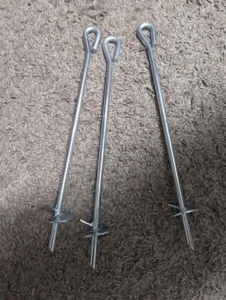 Photo of free Heavy duty pegs for trampoline/tent etc (Surrenden BN1) #1