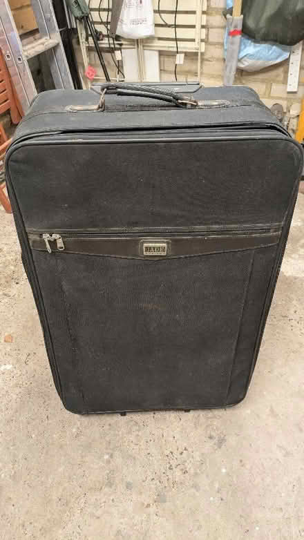 Photo of free Large canvas wheelie suitcase (Hersham KT12) #4