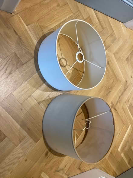 Photo of free 2 lampshades (Askew Rd W12) #1