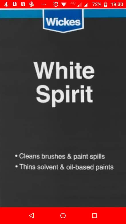 Photo of White Spirit (Birmingham City Centre B4) #1