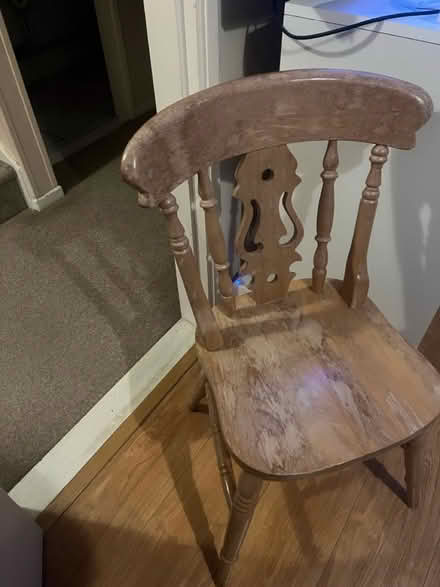 Photo of free Two pine chairs (Abingdon OX14) #1