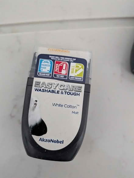 Photo of free Dulux White Cotton 5L paint (N15) #2