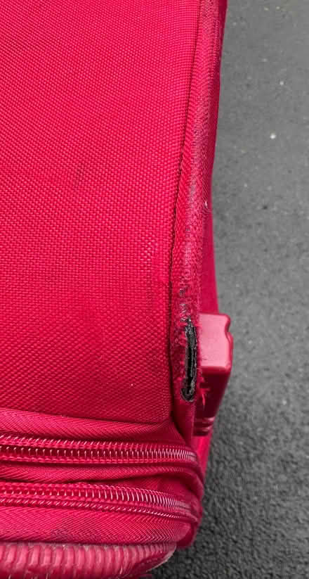 Photo of free Large fabric samsonite suitcase (Bathford) #3