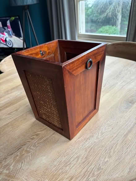 Photo of free Wooden bin (Leckhampton GL53) #1