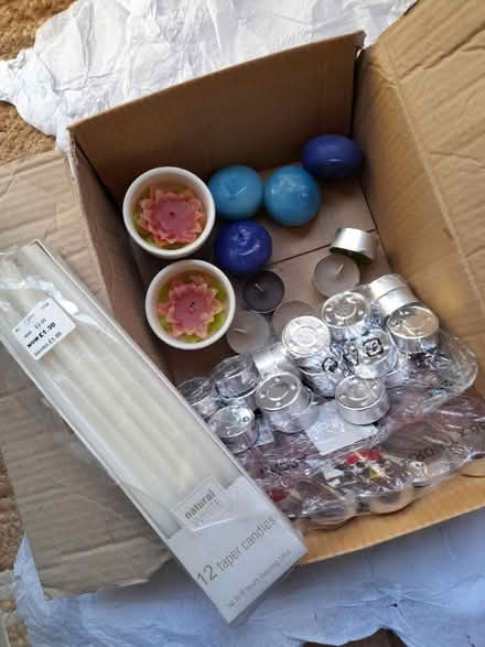 Photo of free Misc candles (Kingsway) #1