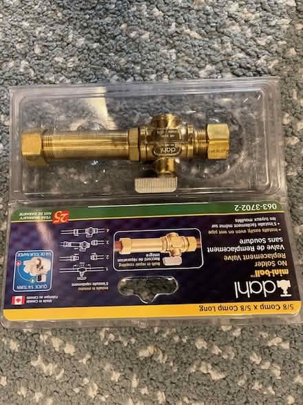 Photo of free dahl 5/8 miniball rep. valve (Golden Triangle) #4