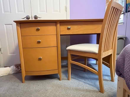 Photo of free Student desk and chair (West Bloomfield) #2