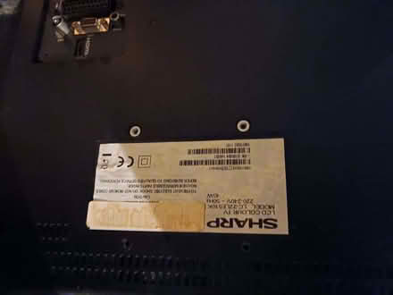 Photo of free Sharp LCD Colour TV/Monitor (Walnut Tree MK7) #1