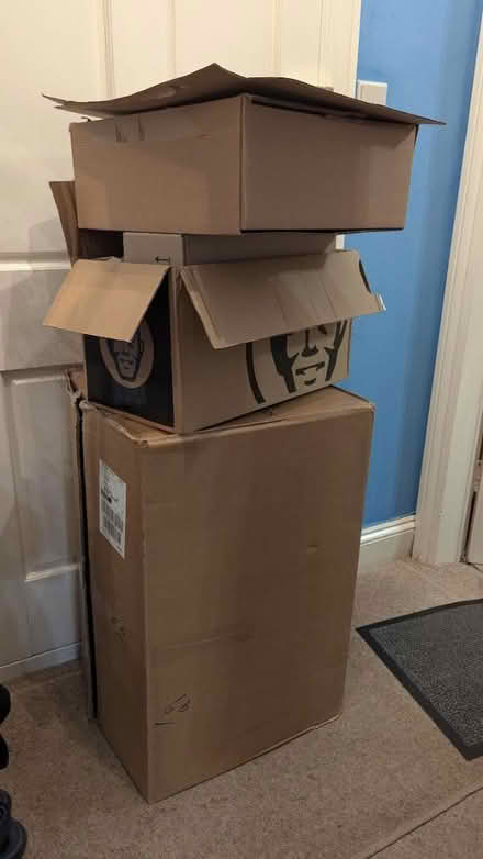 Photo of free Cardboard boxes (Malvern Link Top WR14) #1
