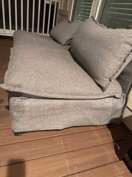 Photo of free Washable indoor outdoor couch (newark) #2