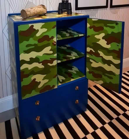 Photo of free Childrens Cupboard wardrobe drawers (Walton on the Hill KT20) #1