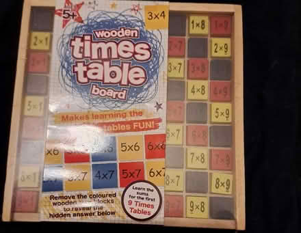 Photo of free Times tables board (Croydon) #1