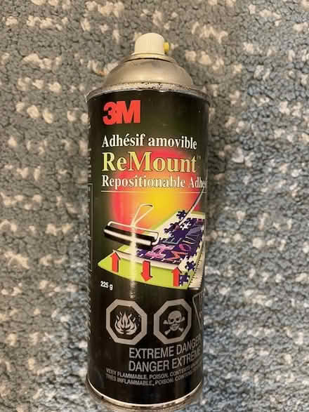 Photo of free repositionable adhesive (Golden Triangle) #1