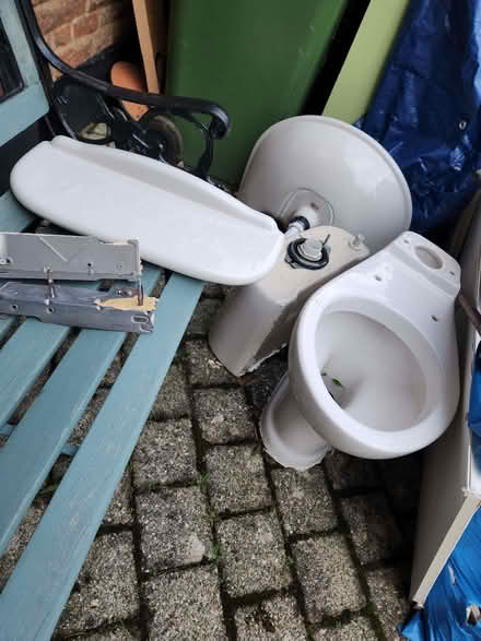 Photo of free Wc cistern pedestal sink with taps waste (Penrith CA11) #2