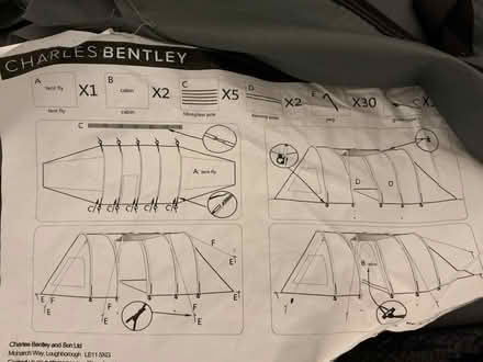 Photo of free 8 person tent (Carshalton) #2
