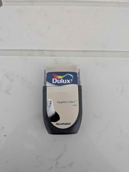 Photo of free Dulux Egyptian Cotton sample paint (N15) #1