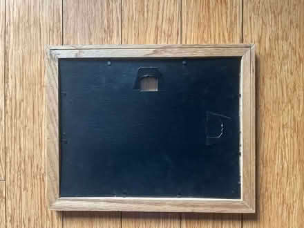 Photo of free Wooden picture frame (Sunnyvale community center) #2