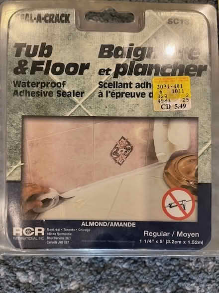 Photo of free Almond colour adhesive sealer (Golden Triangle) #1