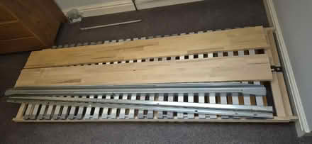 Photo of free IKEA Gjora Double Bed Frame (Addingham LS29) #3