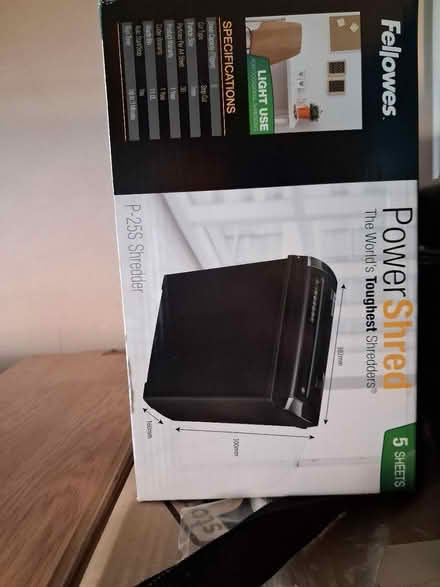 Photo of free Shredder (weedon) #1