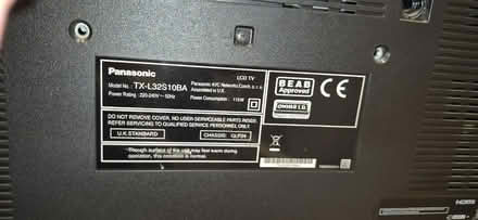 Photo of free Panasonic 32" television (Addingham LS29) #3