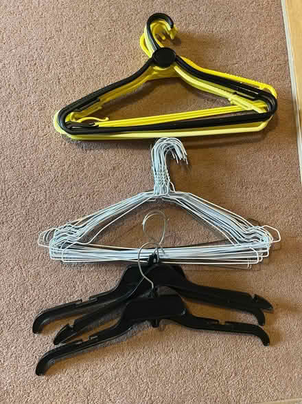 Photo of free Clothes hangers (East Chesterton CB4) #1