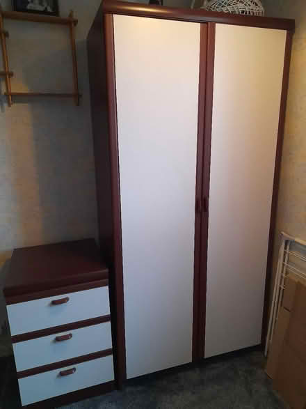 Photo of free Wardrobe & small chest drawers (Chart sutton ME17) #1