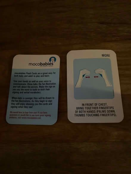 Photo of free Sign language cards (Niles) #4